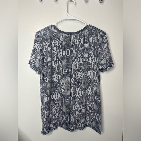 FREE PEOPLE Women's Tourist Tee, Black Snake - Picture 9 of 9